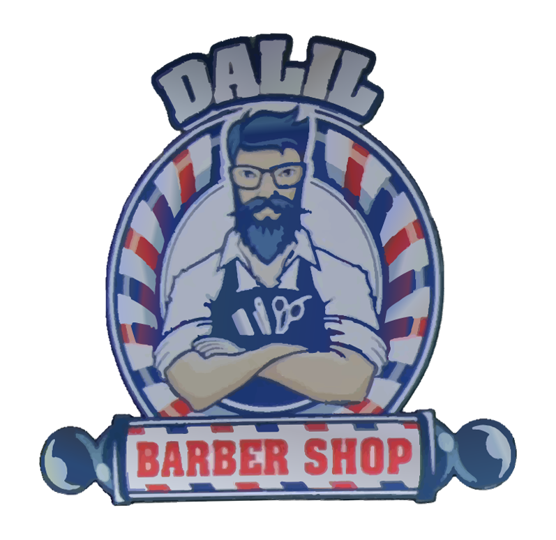 Dalil Barber Shop Logo